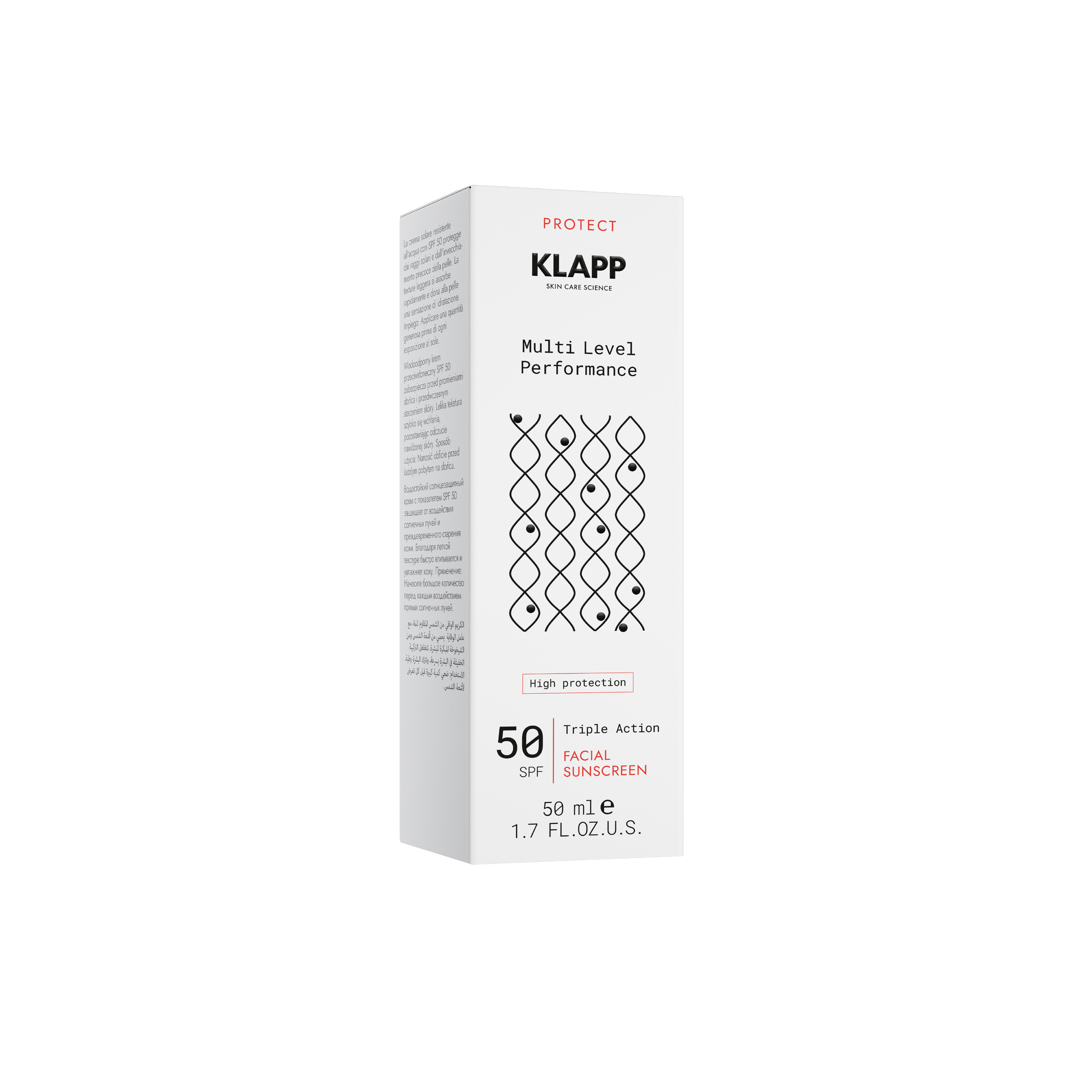 MLP Triple Action Facial Suncreen SPF50 - C6002