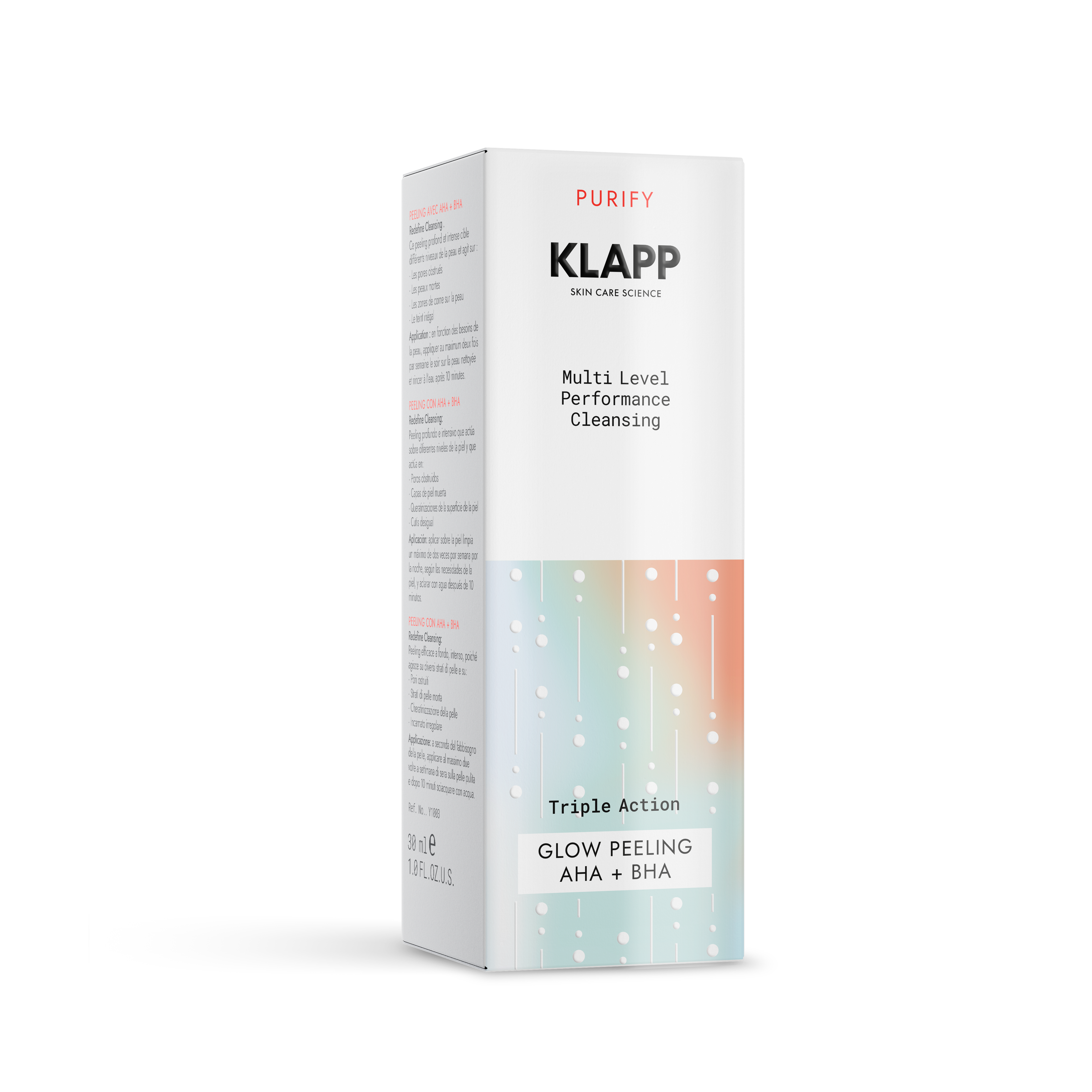 Triple Action Glow Peeling AHA + BHA - Y1003